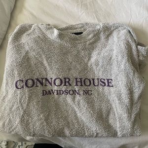 Davidson College Connor House Woolly Threads Crewneck L
